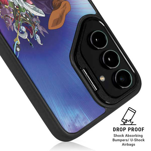 Dragon Ball Super Group Galaxy S25 Kickstand Case